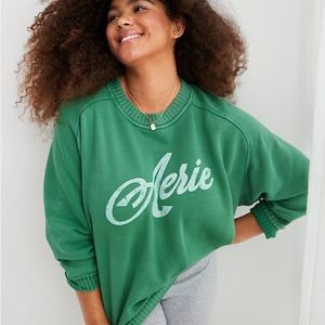 Aerie Down to Earth crewneck sweatshirt
